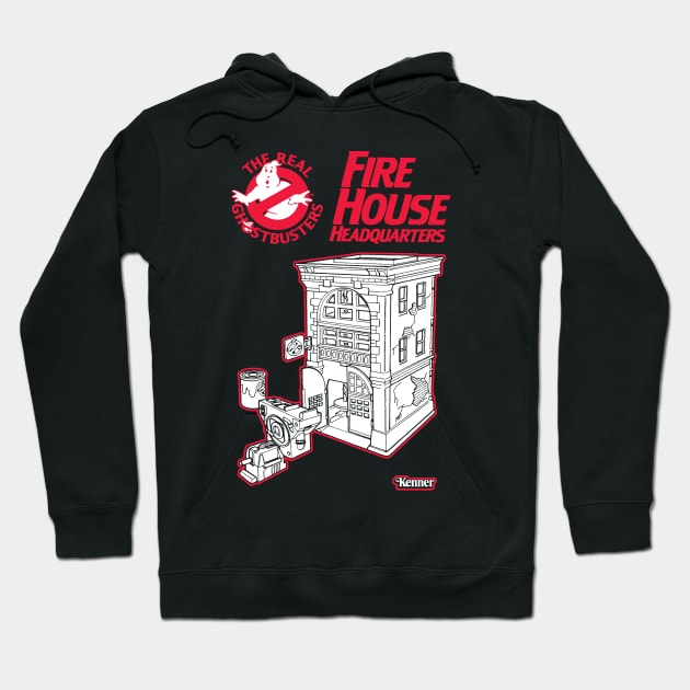 Fire House Headquarters Hoodie by furstmonster